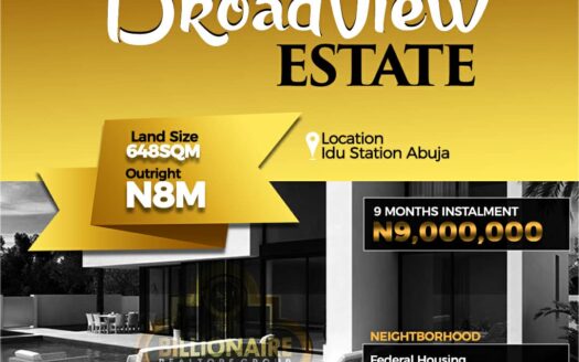 Broadview Estate Idu Abuja 4