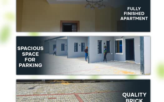 Luxury 2/3 Bedroom Terrace Duplex for Sale in Abijo, G.R.A